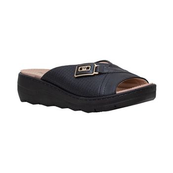 Tamanco-Preto-Texturizado-com-Fivela-|-Piccadilly-Tamanho--37---Cor--PRETO-0